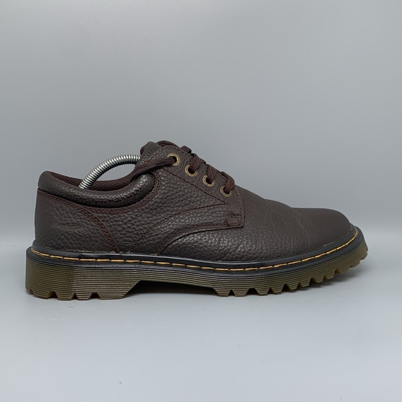 Vintage Dr. Martens Shfeld Brown leather Oxford Shoes Men's Sz 10 - Picture 6 of 10